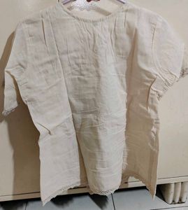 Hand Embroidered Tie Up Top