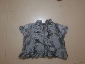Western Princess Gown With Jacket And Dupatta