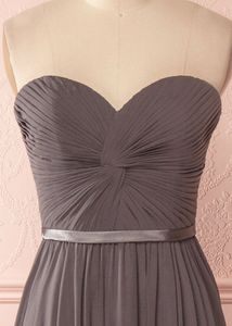 Myrcella Charcoal | Corset Back Gown
