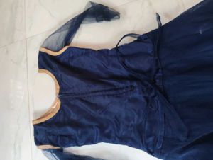 Navy Blue Gown