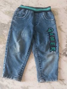 Gamer Denim Toddler Pants