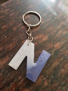 N Letter Keychain