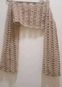 Crochet shrug sleeves