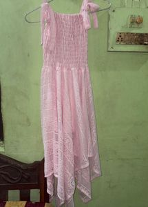 Pink Lace Sundress