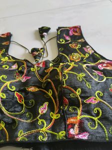 Free Size Padded Embroidered Blouse