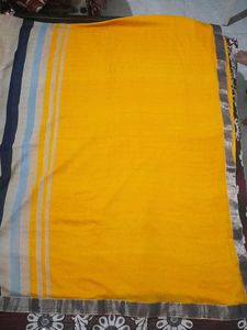 Haldi /mustard/yellow Colour Women Saree