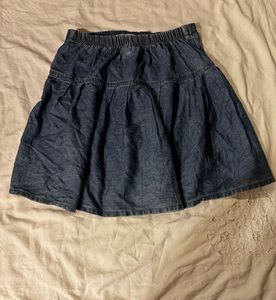 Cute Denim Mini Skirt