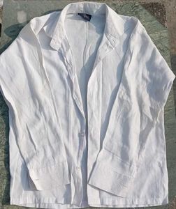 White Button-Down Shirt