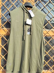 🌴DECATHLON Khaki Sleeveless Hoodie