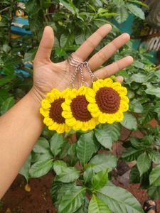 Sunflower Keychain!!
