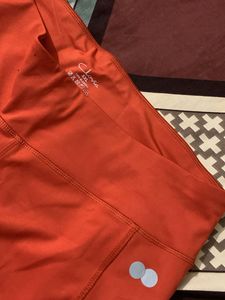 Orange Yoga Pants