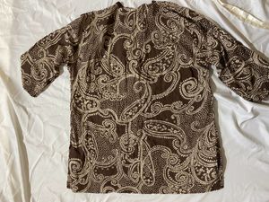 Brown Cotton kurta