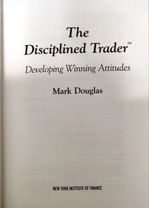 🆕 The Disciplined Trader Book By Mark Douglass