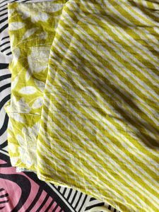 Leafy Print Kurta Pant Set