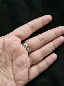 Vintage Silver Floral Ring