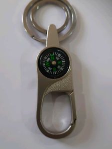 Compass Key Ring