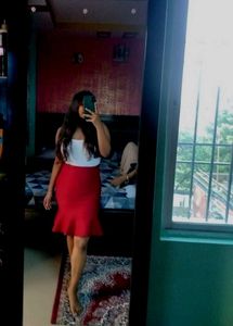 Maroon Mermaid Skirt (Winter)