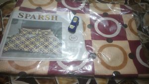 New Double Bedsheet Wit Two Pilo Cover