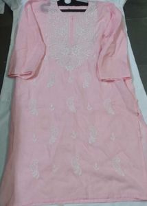 Pretty,Pink Clr, Embroidery Top🌸