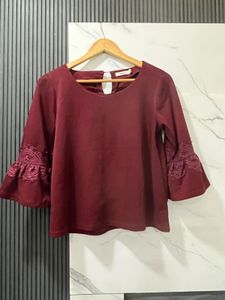 Maroon Top