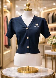 Stylish black Cropped Cardigan