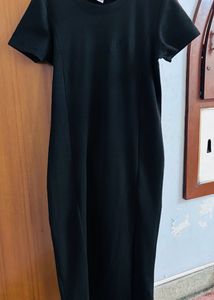 Adidas T-shirt Dress From Thailand With Sexy Slit