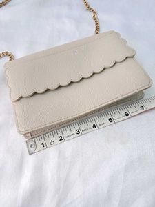 Miniso Grey Chic Crossbody Bag