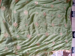 Elegant Green Embroidered Kurta Set