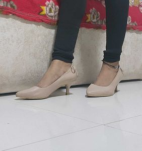 Classy Nude  Heel Pumps