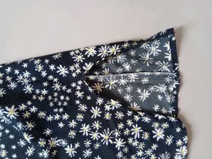 Oomph! floral black and white dress
