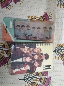 BTS Bundle: Pencil case & Notepad