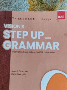 Icse Class 10 Vision Step Up With Grammar