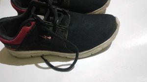 Campus Black Sports Shoes