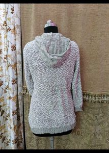 Cozy Gray Hoodie Sweater