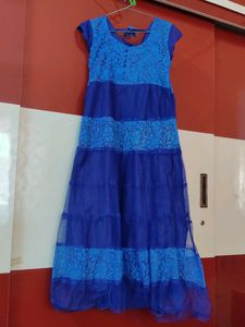 Neted A Line kurti Set