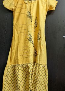 Pretty Yellow Kurti