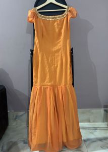 Customized Orange Gown 🍊🍊