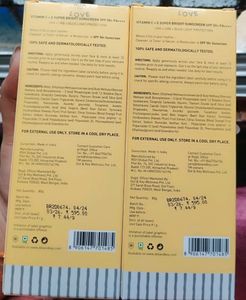 Combo Of 2 Dot &amp; Key Vitamin C + E Sunscreen