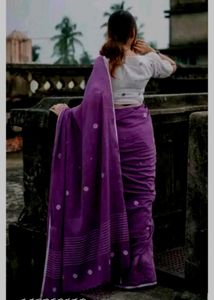 Elegant Purple Saree