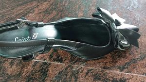 Saint G Black Heels
