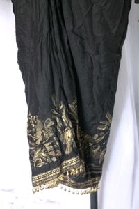 Elegant Black &amp; Gold Dress