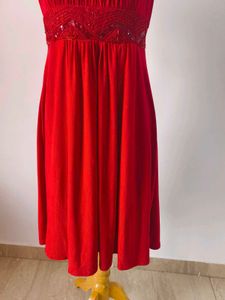 Red A-Line Dress (Fixed Price)