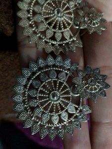 Artisan Silver Tone Earrings