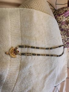 Elegant Mangalsutra 1gm Gold.