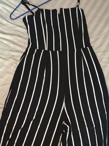 Striped  Bershka Jumpsuit