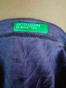 United Colors Of Benetton Purple Beaded Cami Top