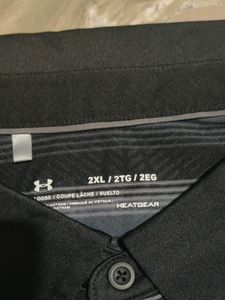 Under Armour Men&#39;s Black And Grey Size 2X