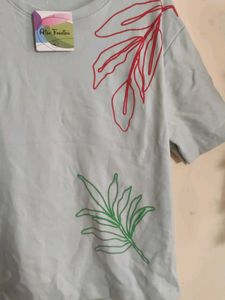 Leaf Print Tee