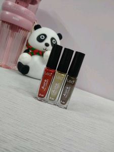 Nail Paints 💅🏻 (Set Of 3)