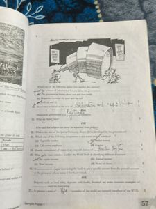 Class 10th Sample Paper Social Science Educart
